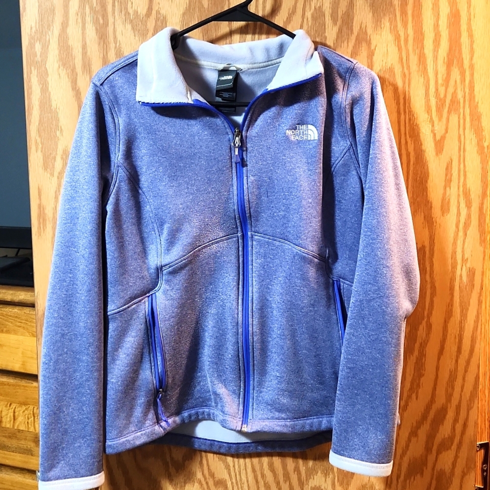 North face zip up jacket
